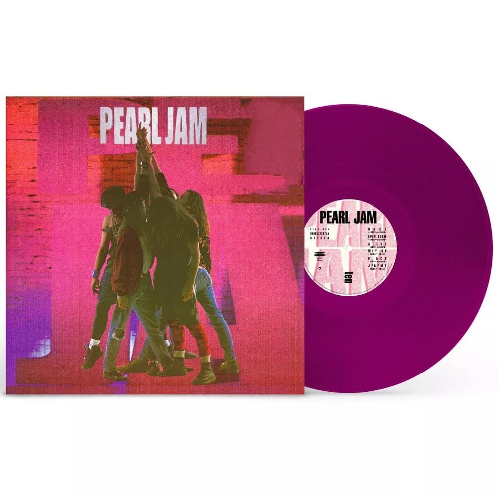Pearl Jam Ten LP ~ Exclusive Colored Vinyl (Purple) ~ Brand New/Sealed!